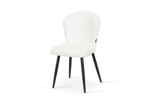 Chaise en tissu anti tache, 49x58xH85,5CM - MIKA