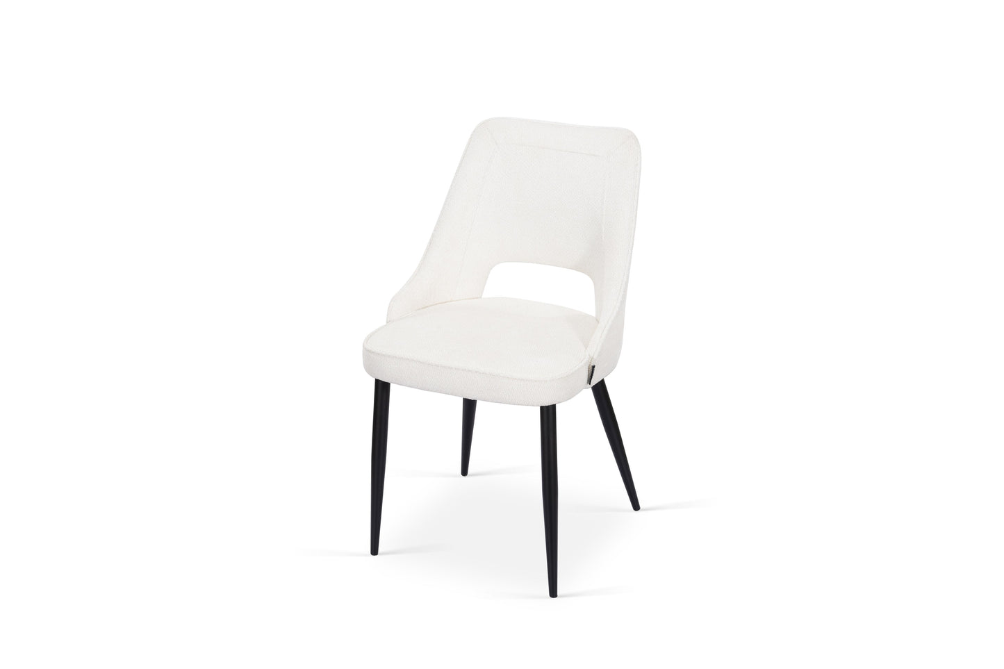Chaise en tissu anti tache, 50x59xH84CM - MILA
