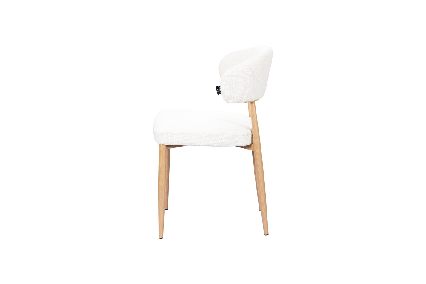 Chaise en tissu anti tache, 51x52xH81CM - SOPHIA