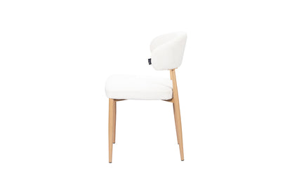 Chaise en tissu anti tache, 51x52xH81CM - SOPHIA