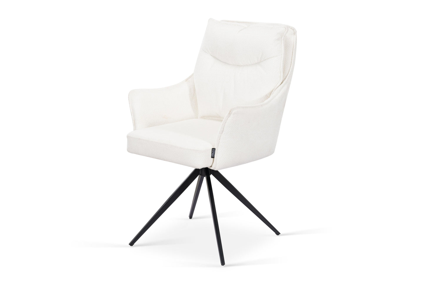 Chaise en tissu anti tache, 61x65xH92CM - LIOR