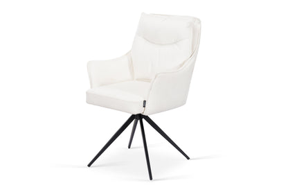 Chaise en tissu anti tache, 61x65xH92CM - LIOR