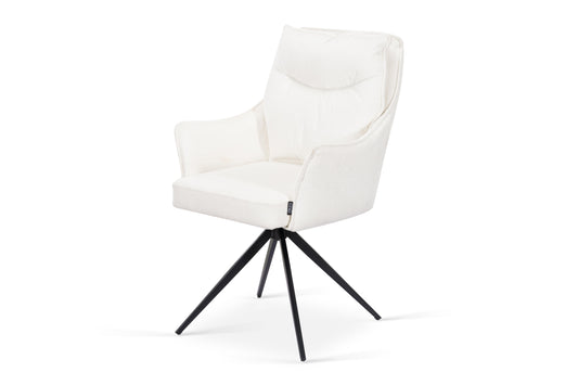 Chaise en tissu anti tache, 61x65xH92CM - LIOR