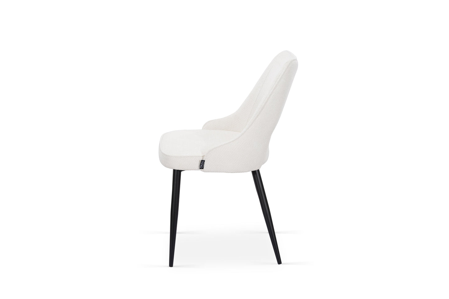 Chaise en tissu anti tache, 50x59xH84CM - MILA