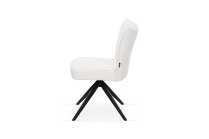 Chaise en tissu anti tache, 53,5x61xH86CM - GINO