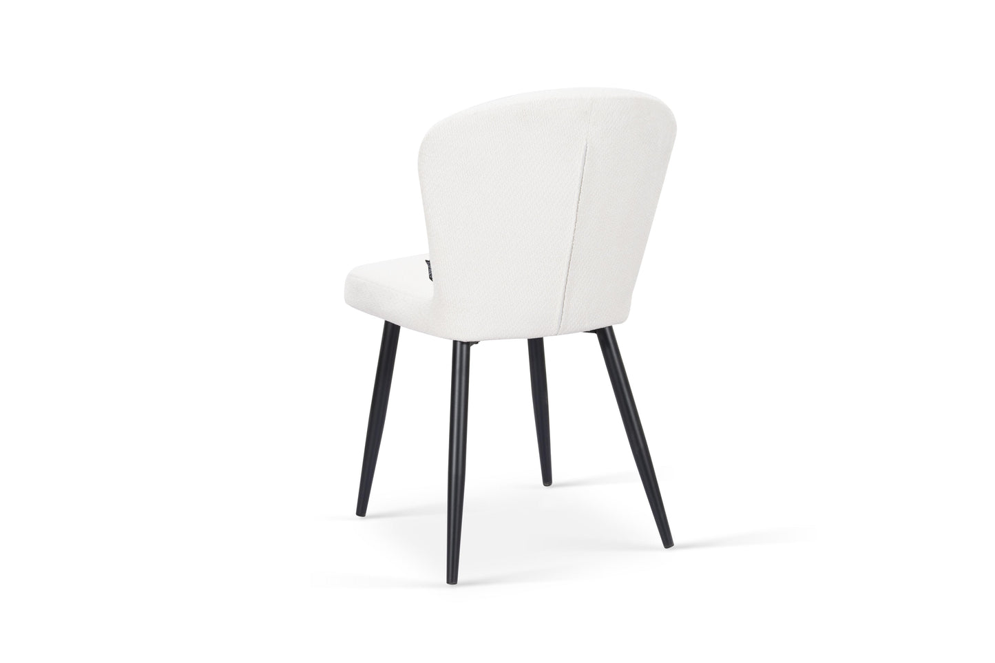 Chaise en tissu anti tache, 49x58xH85,5CM - MIKA