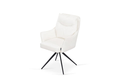 Chaise en tissu anti tache, 61x65xH92CM - LIOR