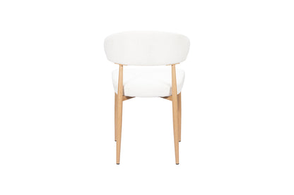 Chaise en tissu anti tache, 51x52xH81CM - SOPHIA