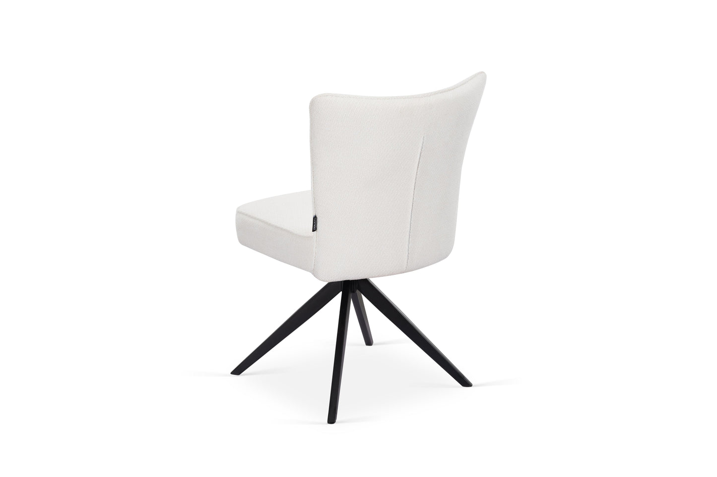 Chaise en tissu anti tache, 53,5x61xH86CM - GINO
