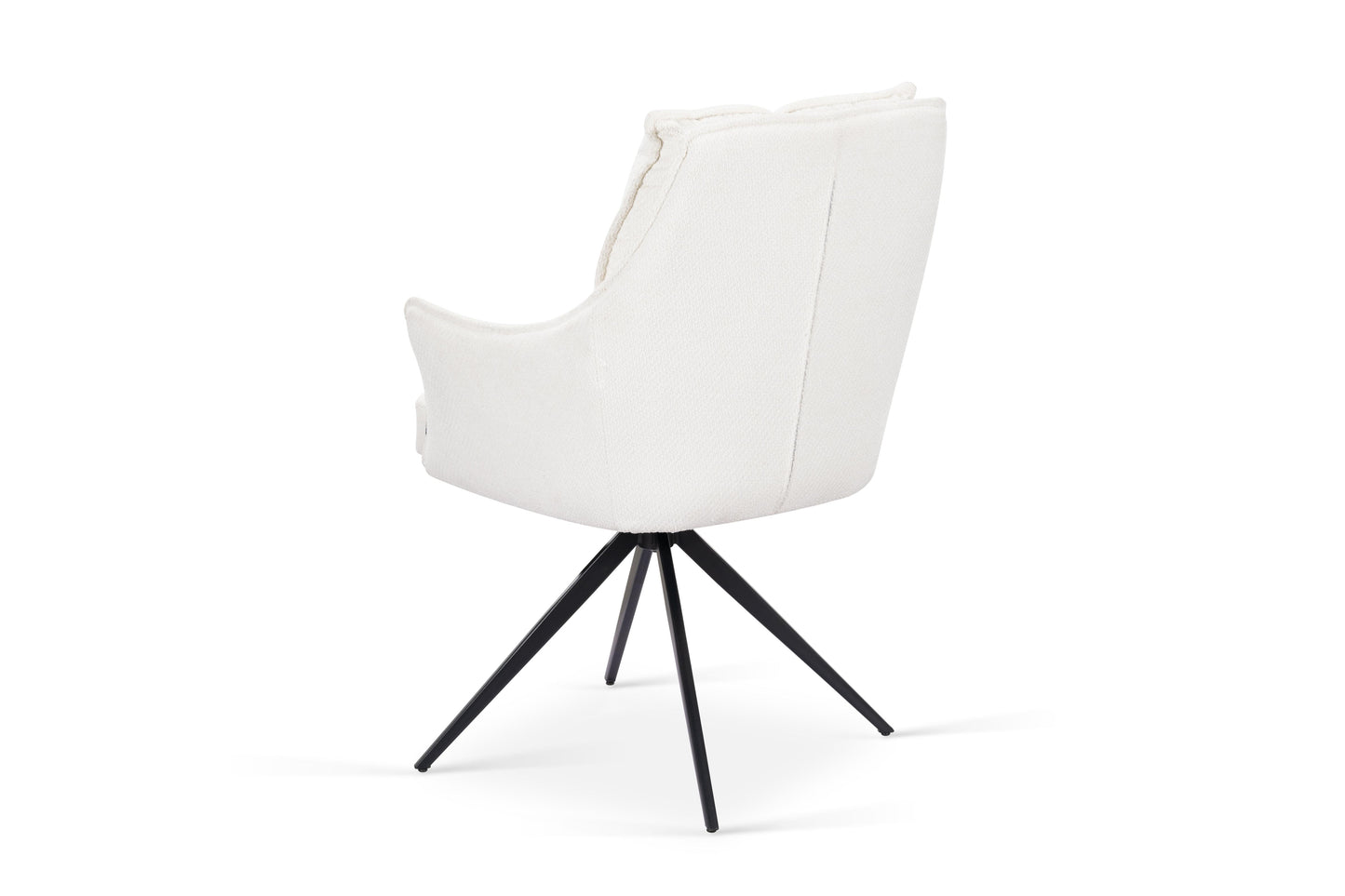 Chaise en tissu anti tache, 61x65xH92CM - LIOR