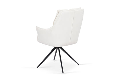 Chaise en tissu anti tache, 61x65xH92CM - LIOR