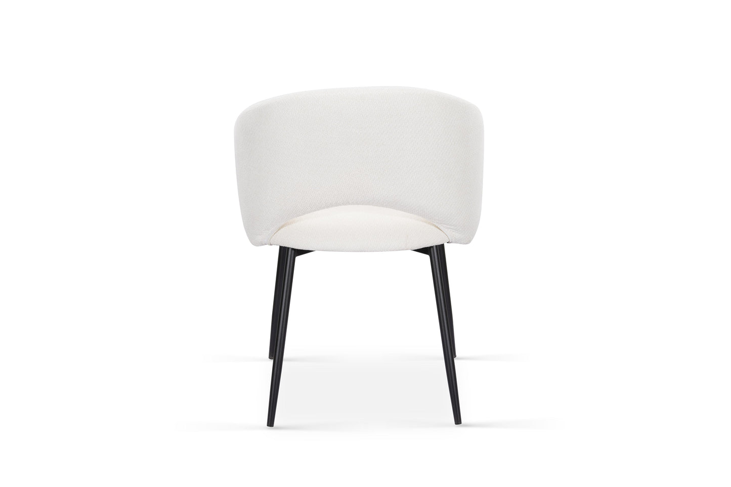 Chaise en tissu anti tache, 58x62xH80,5CM - ELIOR