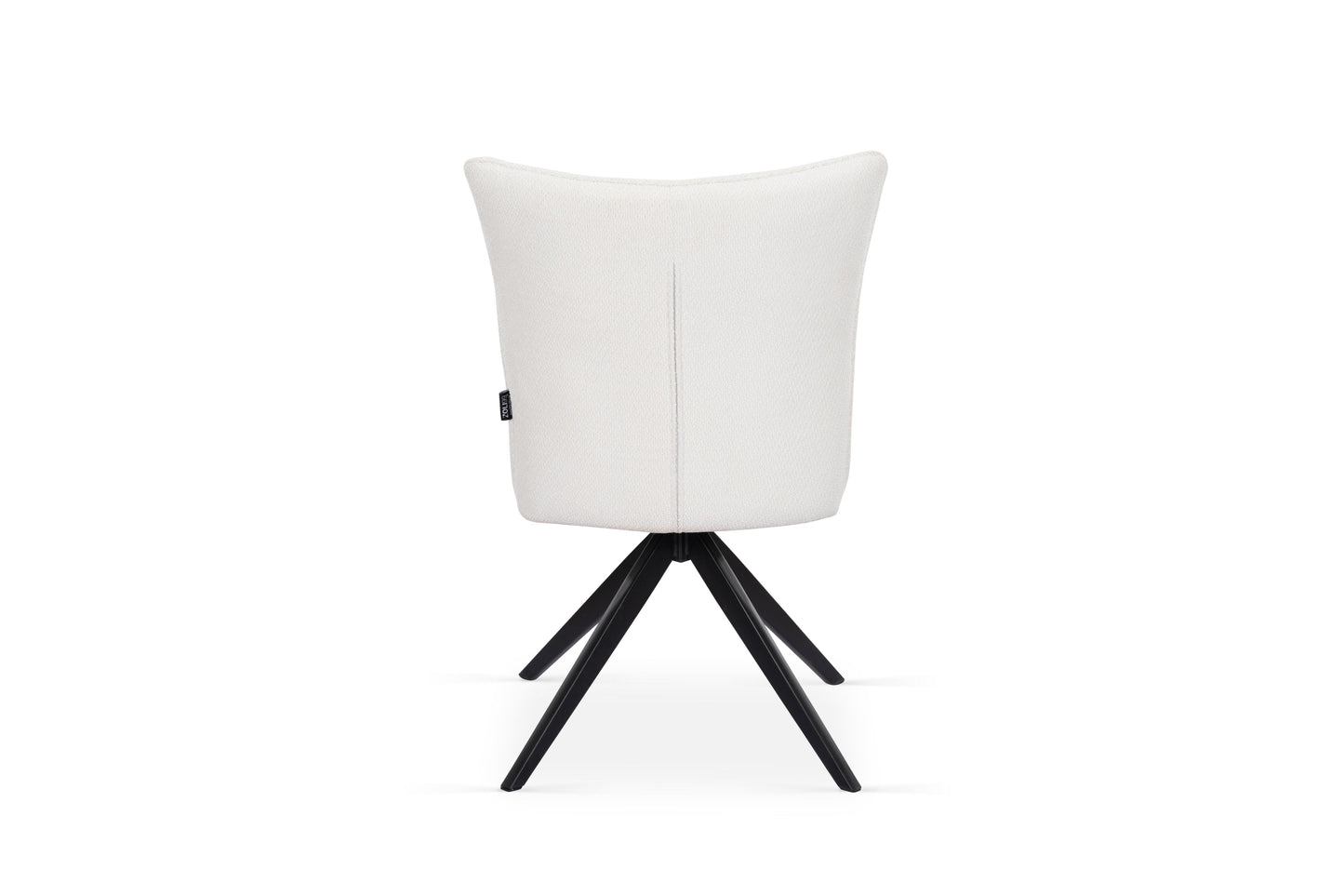 Chaise en tissu anti tache, 53,5x61xH86CM - GINO