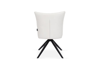 Chaise en tissu anti tache, 53,5x61xH86CM - GINO