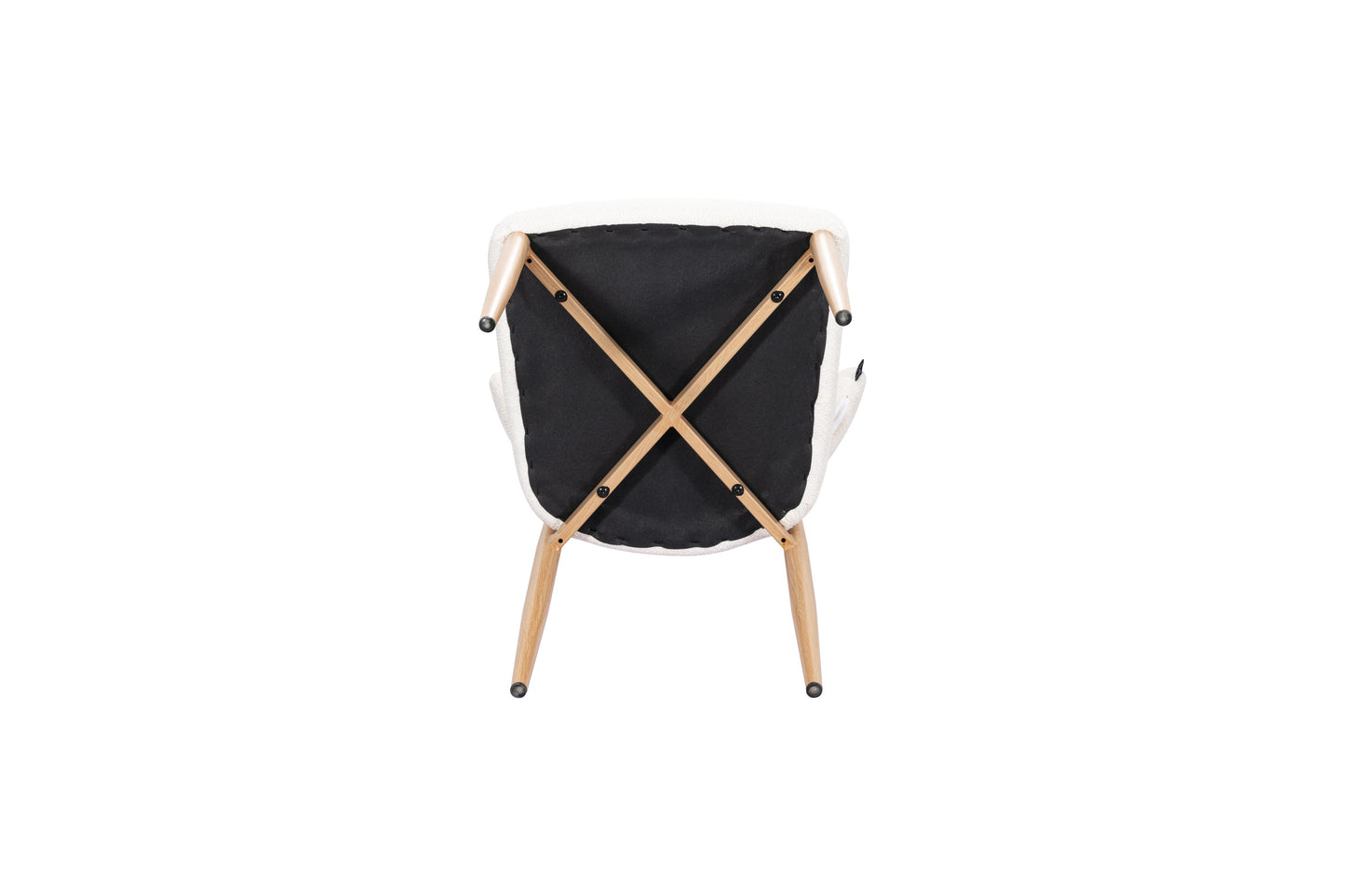 Chaise en tissu anti tache, 51x52xH81CM - SOPHIA