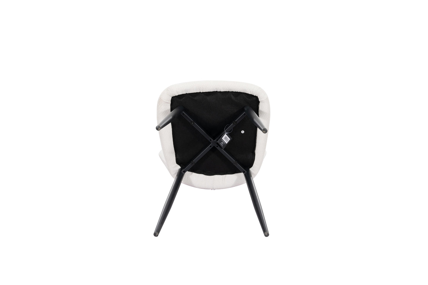 Chaise en tissu anti tache, 49x58xH85,5CM - MIKA
