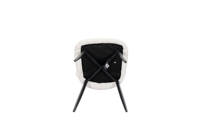 Chaise en tissu anti tache, 49x58xH85,5CM - MIKA