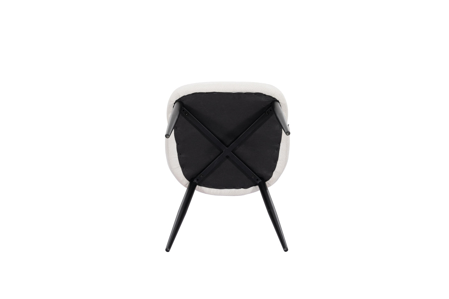 Chaise en tissu anti tache, 50x59xH84CM - MILA