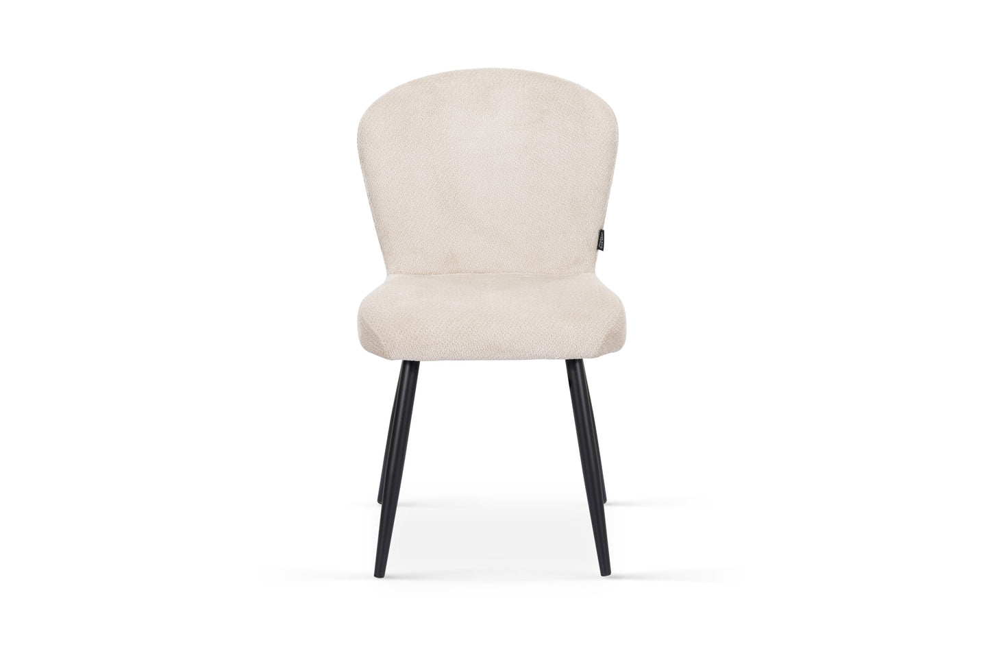 Chaise en tissu anti tache, 49x58xH85,5CM - MIKA