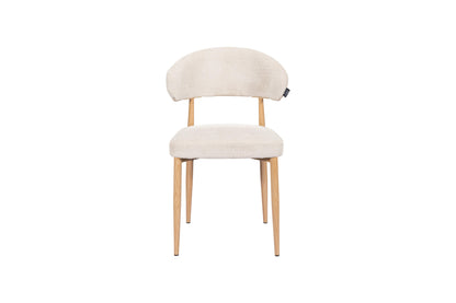 Chaise en tissu anti tache, 51x52xH81CM - SOPHIA