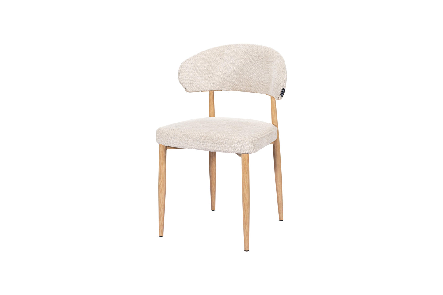 Chaise en tissu anti tache, 51x52xH81CM - SOPHIA