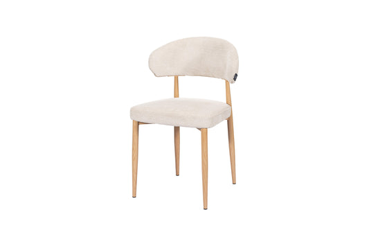 Chaise en tissu anti tache, 51x52xH81CM - SOPHIA