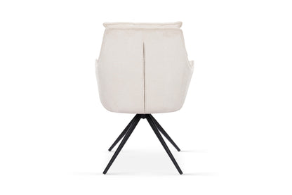 Chaise en tissu anti tache, 61x65xH92CM - LIOR