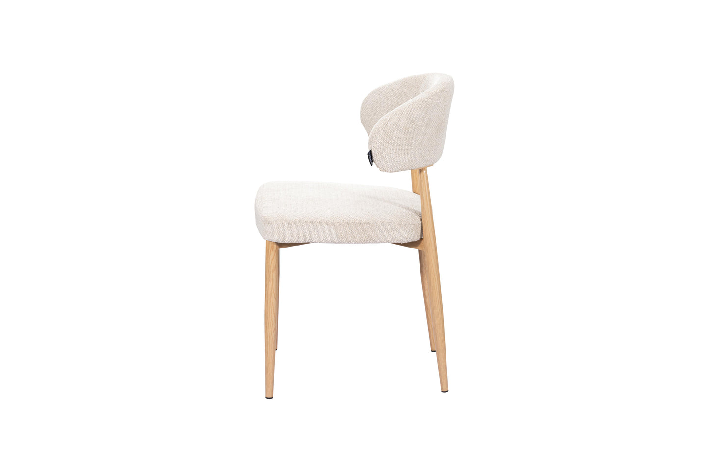 Chaise en tissu anti tache, 51x52xH81CM - SOPHIA