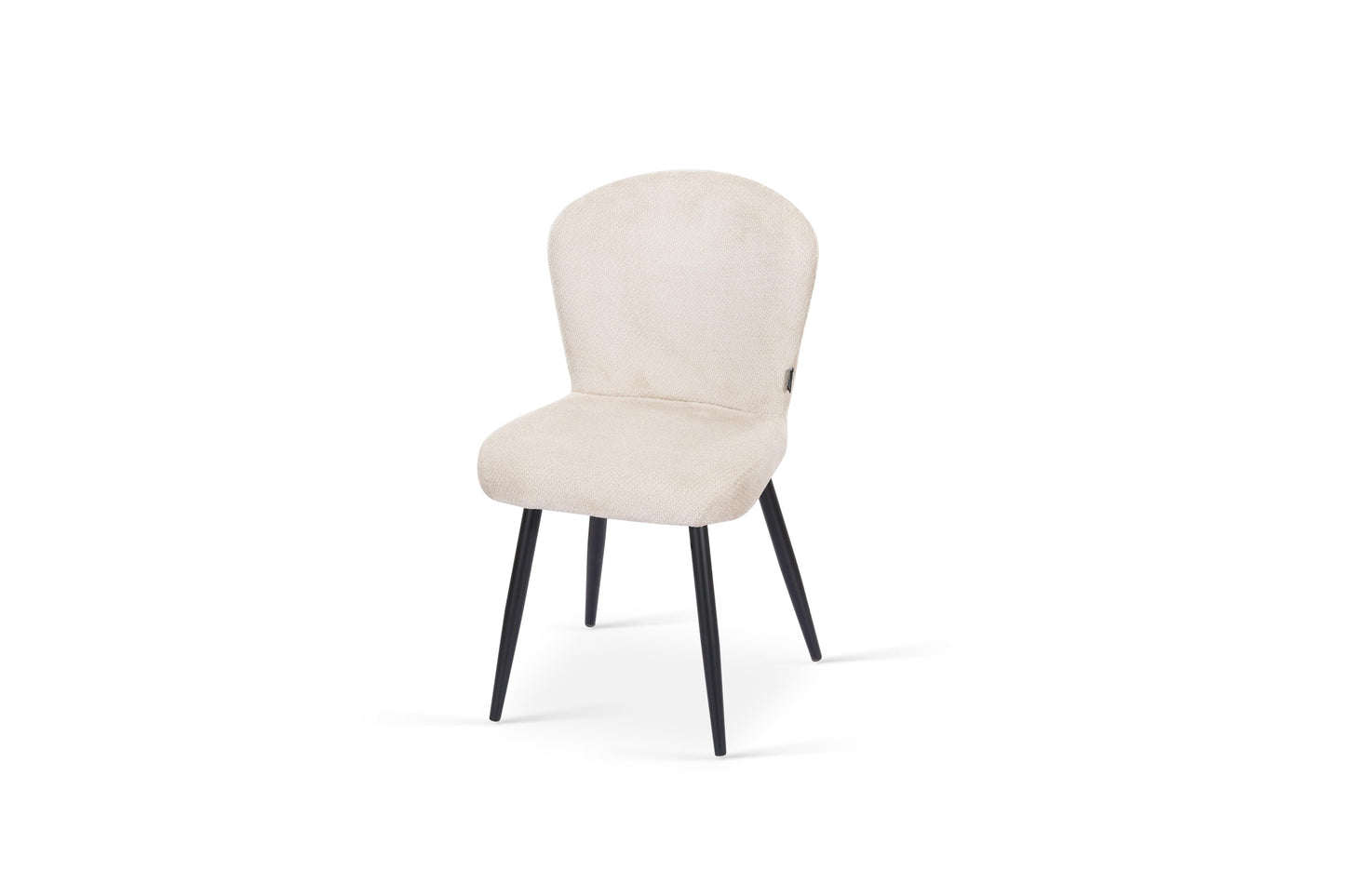 Chaise en tissu anti tache, 49x58xH85,5CM - MIKA