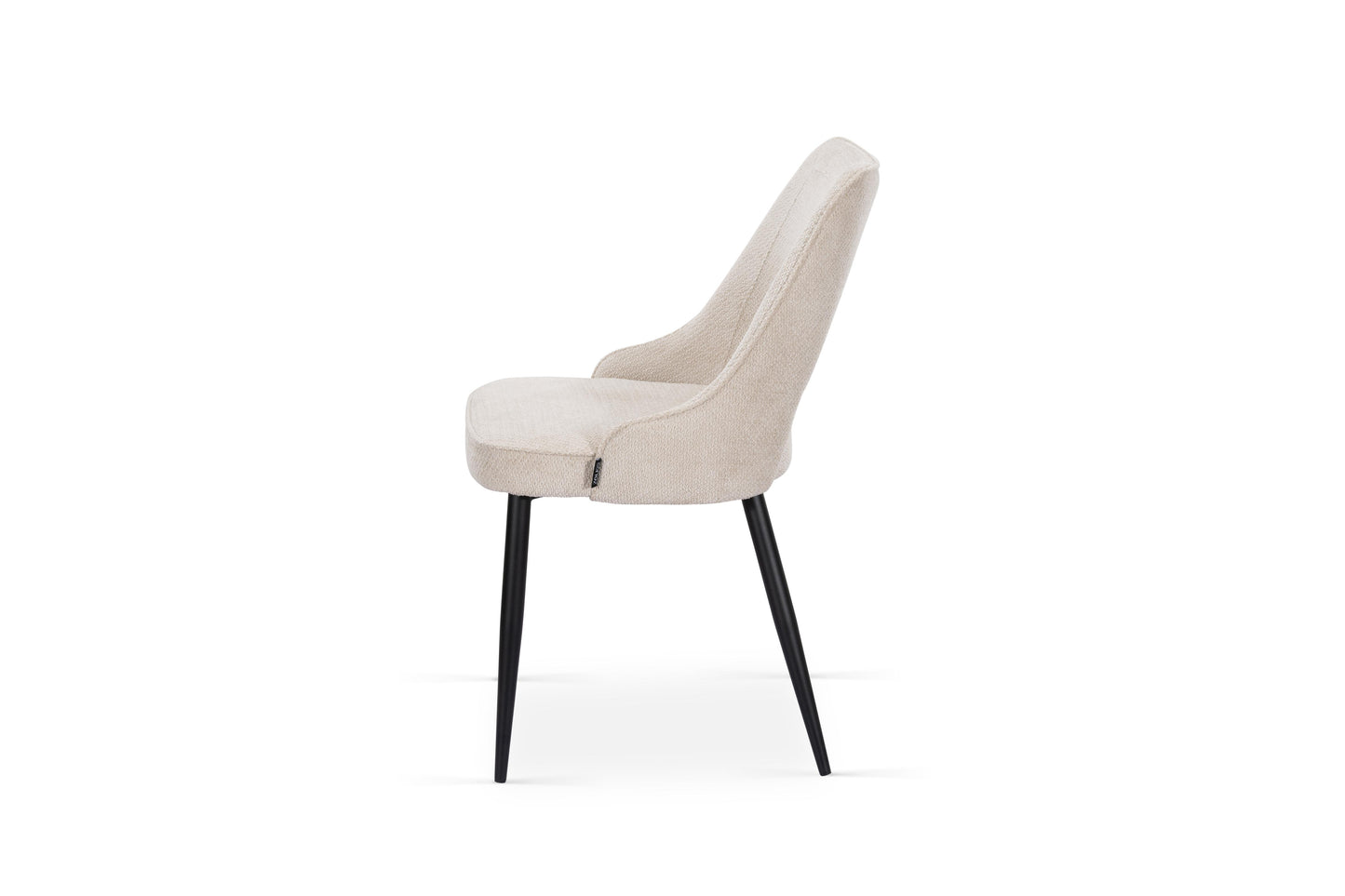 Chaise en tissu anti tache, 50x59xH84CM - MILA