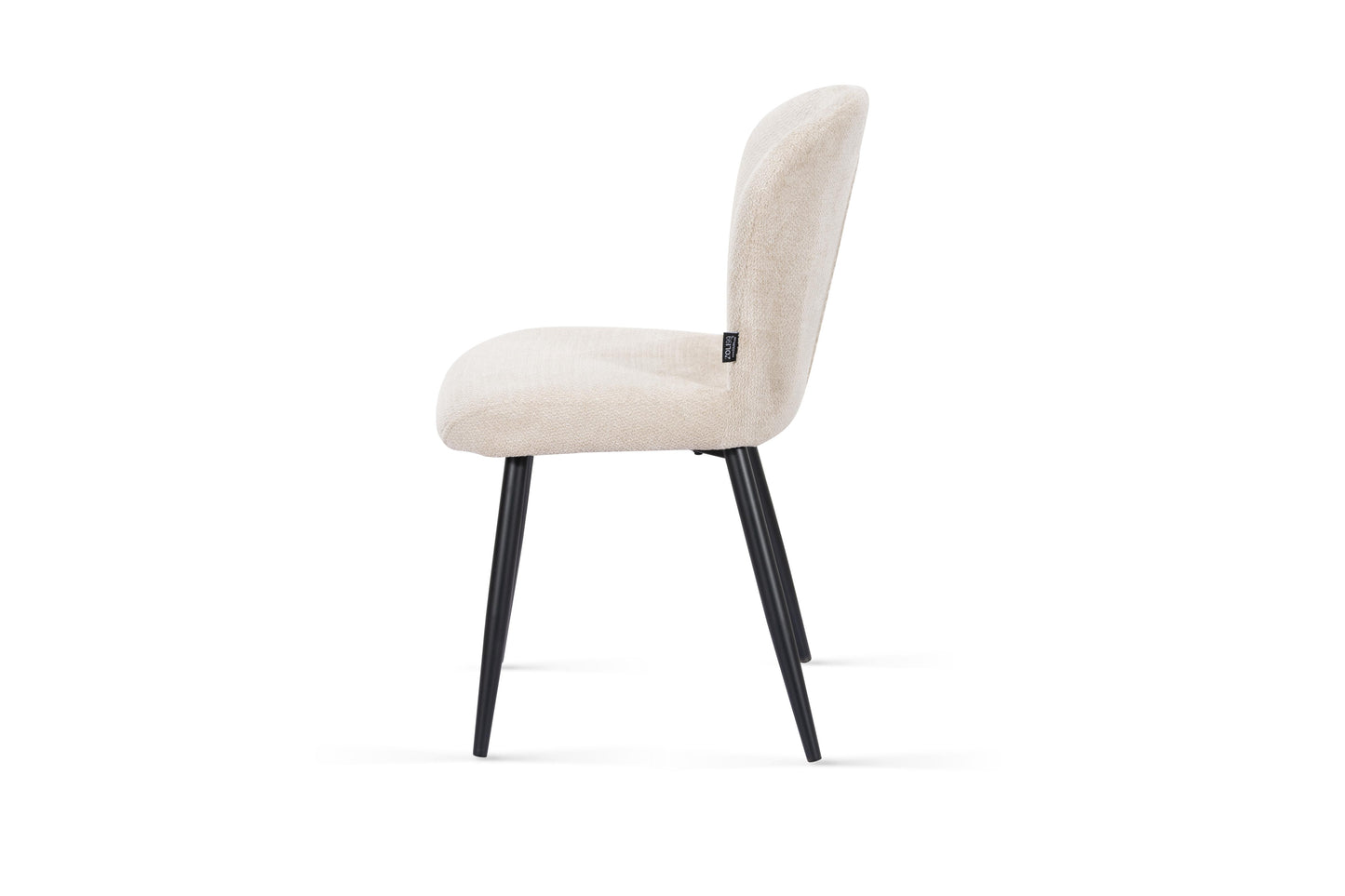 Chaise en tissu anti tache, 49x58xH85,5CM - MIKA