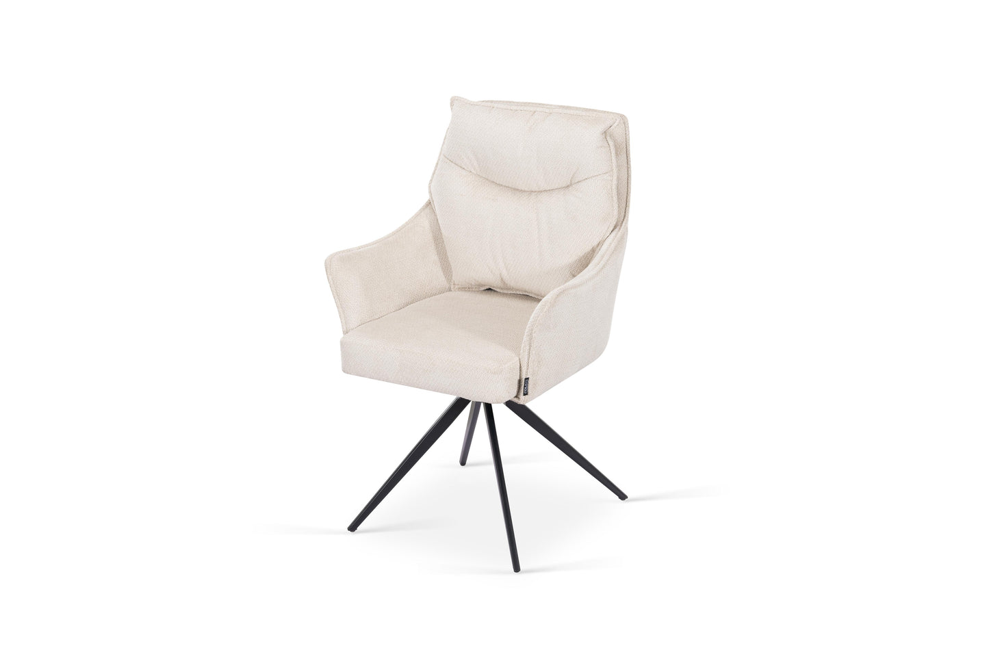 Chaise en tissu anti tache, 61x65xH92CM - LIOR