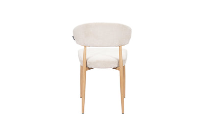 Chaise en tissu anti tache, 51x52xH81CM - SOPHIA