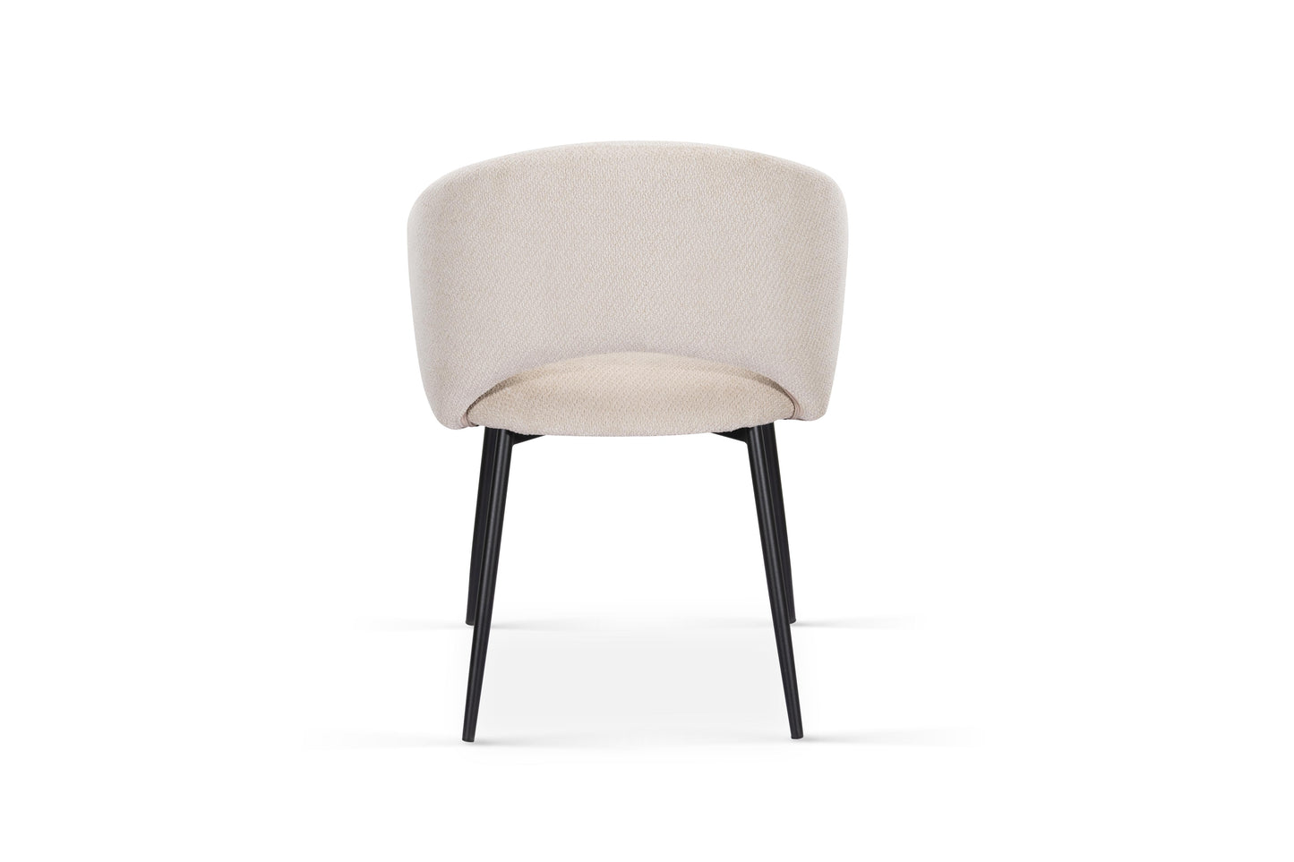 Chaise en tissu anti tache, 58x62xH80,5CM - ELIOR