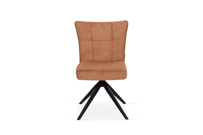 Chaise en tissu anti tache, 53,5x61xH86CM - GINO