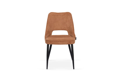 Chaise en tissu anti tache, 50x59xH84CM - MILA