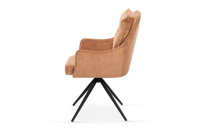 Chaise en tissu anti tache, 61x65xH92CM - LIOR
