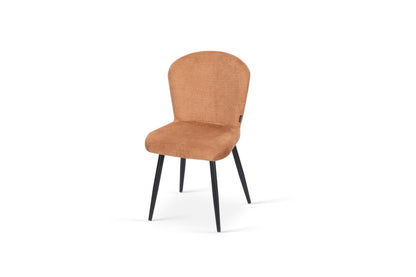 Chaise en tissu anti tache, 49x58xH85,5CM - MIKA