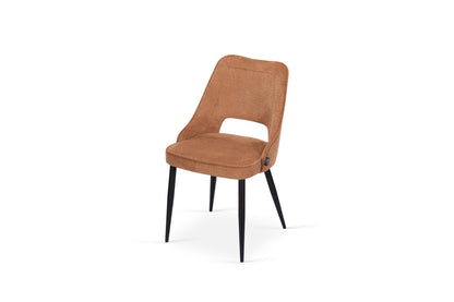 Chaise en tissu anti tache, 50x59xH84CM - MILA
