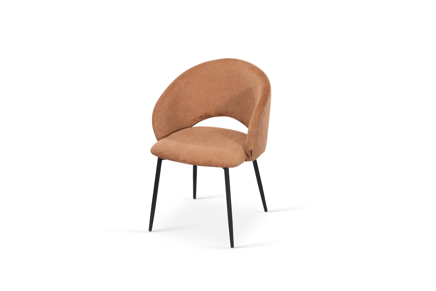 Chaise en tissu anti tache, 58x62xH80,5CM - ELIOR