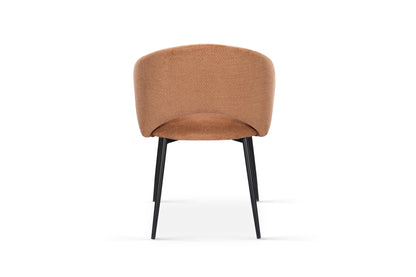 Chaise en tissu anti tache, 58x62xH80,5CM - ELIOR